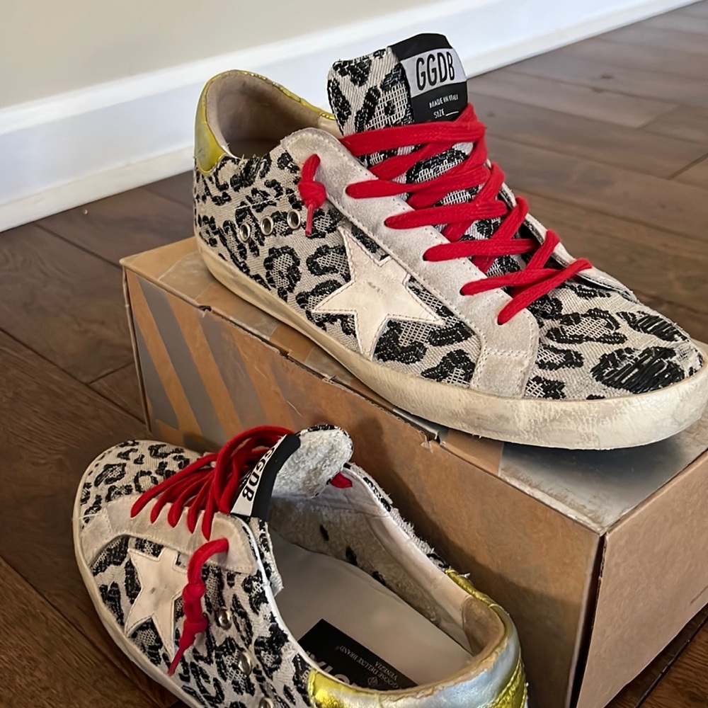 Golden Goose Limited Edition Leopard Print